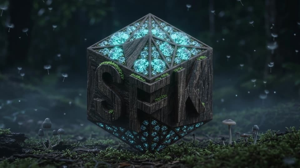 Bioluminescent fungus — SFK brand film still