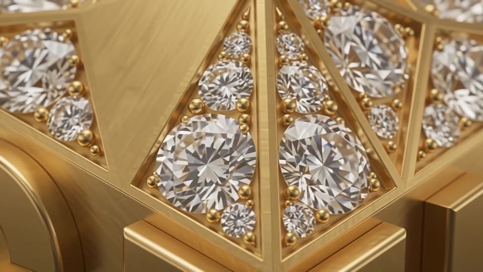 Liquid metal forming 3D logo — SFK brand film still