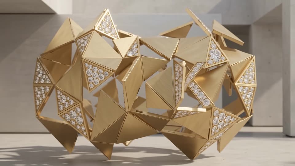 Parametric architectural motion — SFK brand film still