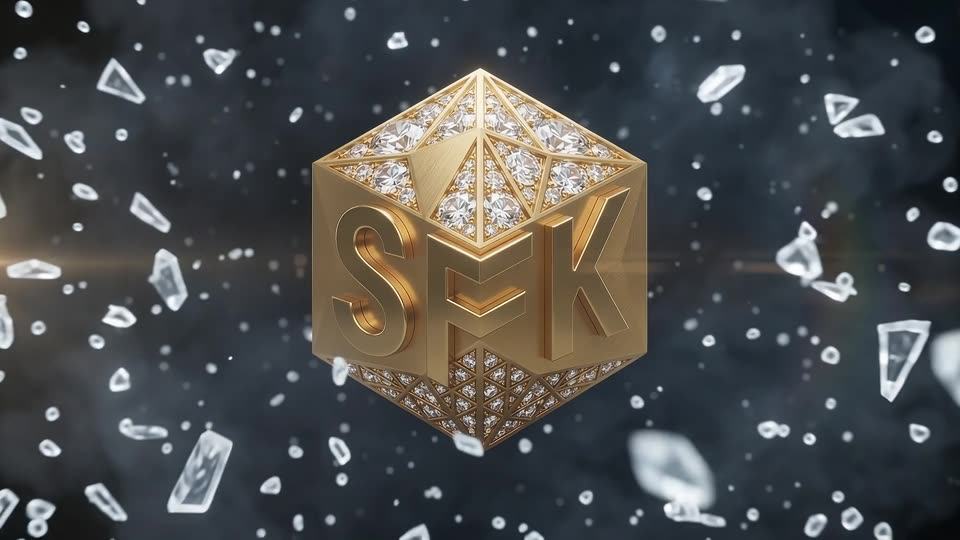 Shockwave shatters frozen glass — SFK brand film still